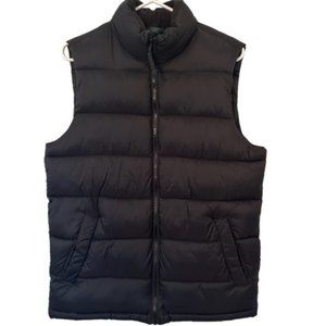 Men's NWOT Black Puffer Vest Old Navy Adult Small Frost Free